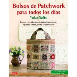 Libro bolsos de patchwork...