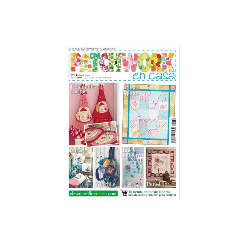 Revista Patchwork en Casa nº 34