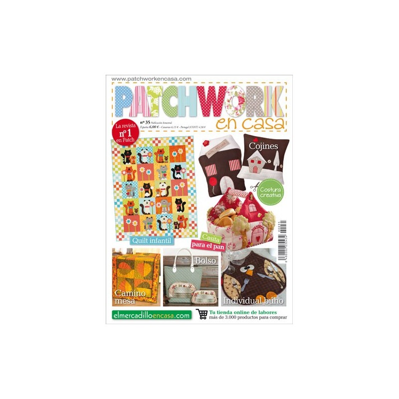 Revista Patchwork en Casa nº 35