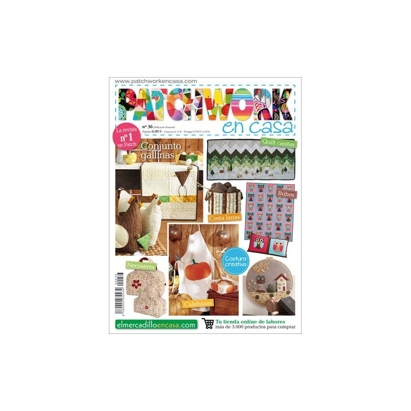 Revista Patchwork en Casa nº 36