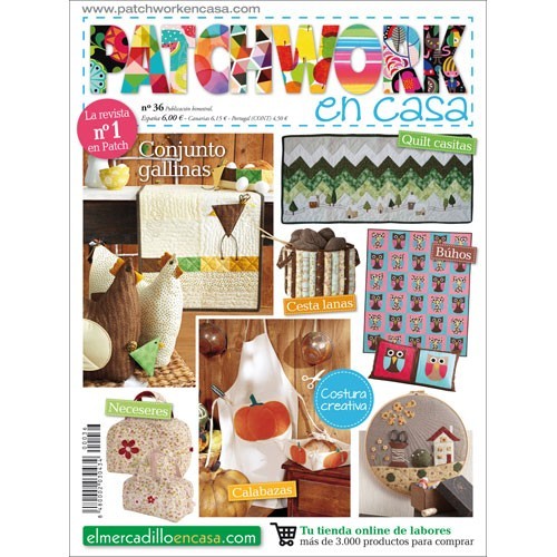 Revista Patchwork en Casa nº 36