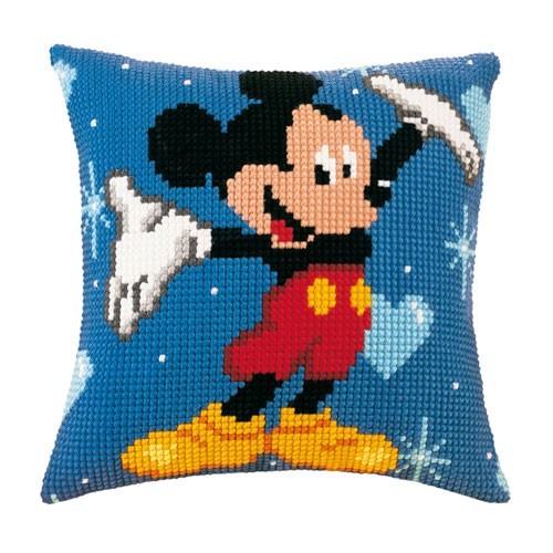Disney punto de cruz Kit Cojín Mickey