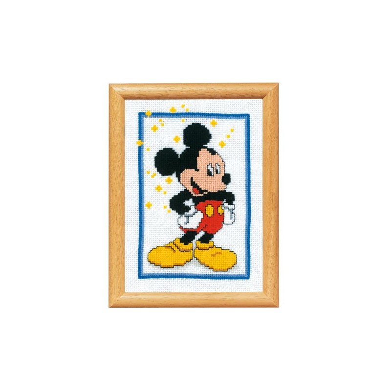 Disney punto de cruz Kit Retrato Mickey