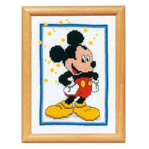 Disney punto de cruz Kit Retrato Mickey
