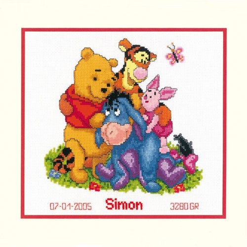 Natalicio winnie y sus amigos