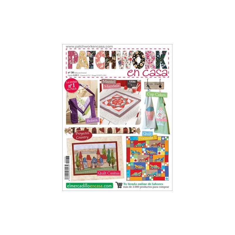 Revista Patchwork en Casa nº 38