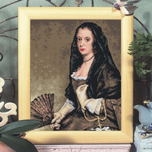 La dama del abanico de Velázquez