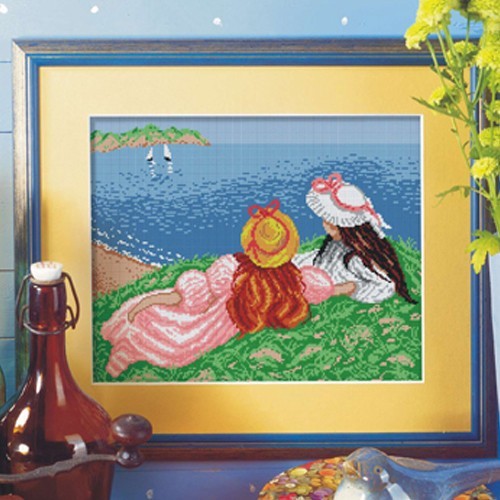 Chicas frente al mar de Renoir