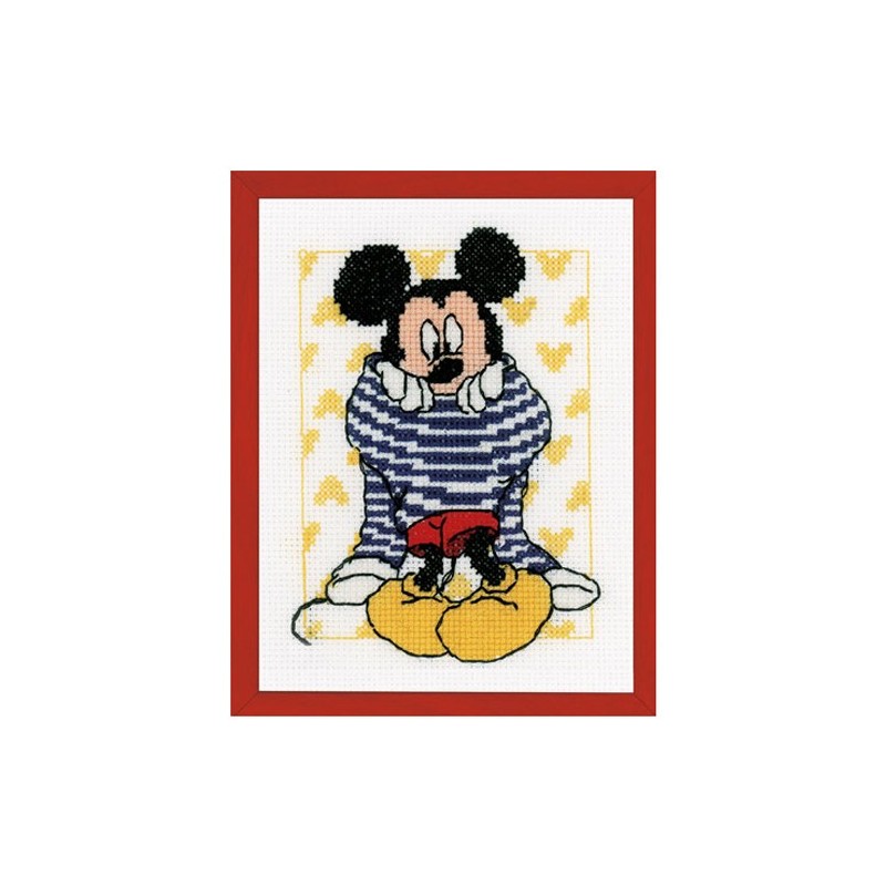 Mickey sorprendido