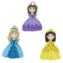 Botones princesas