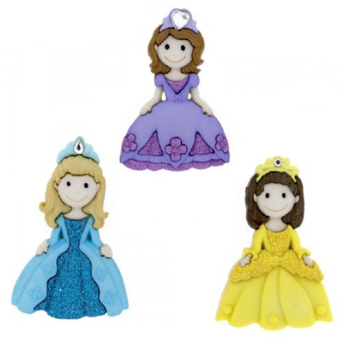Botones princesas