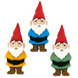 Botones gnomos