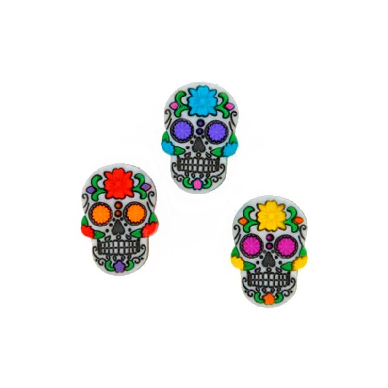 Botones calaveras