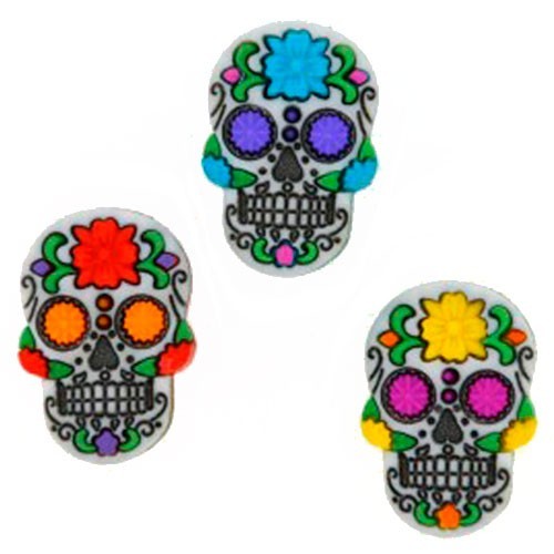 Botones calaveras