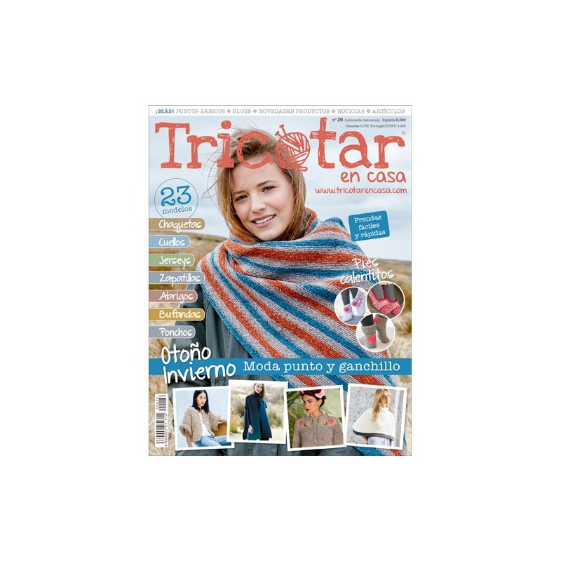 Revista Tricotar en Casa nº 26 - Moda otoño invierno