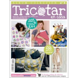 Álbum colección revistas Tricotar en casa nº 9