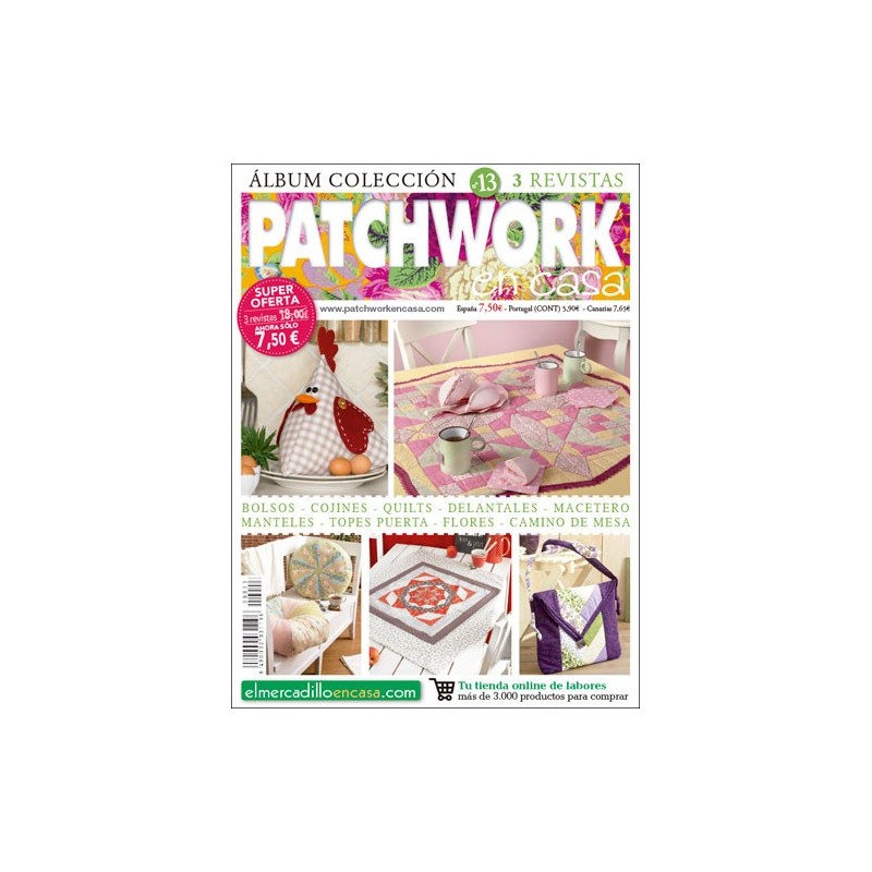 Álbum Colección Patchwork en Casa nº 13