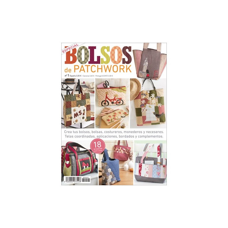 Revista de patchwork Especial bolsos nº 1