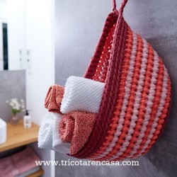 Revista Tricotar en casa nº 28-decoración hogar y accesorios