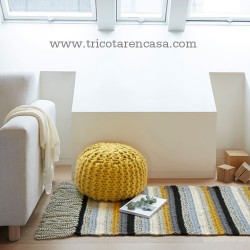 Revista Tricotar en casa nº 28-decoración hogar y accesorios