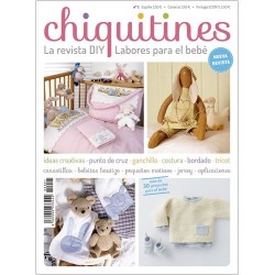 Revista  costura y bordado Chiquitines nº 1 - ideas creativas