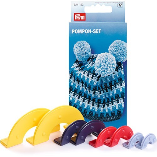 Set de pompones 4 tamaños