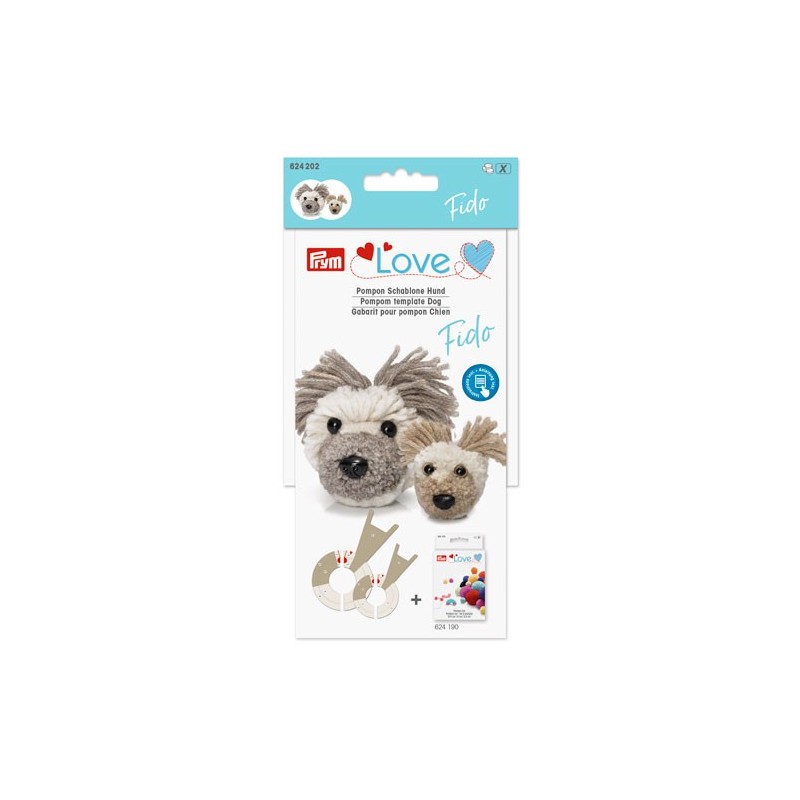 Plantillas para pompon perros