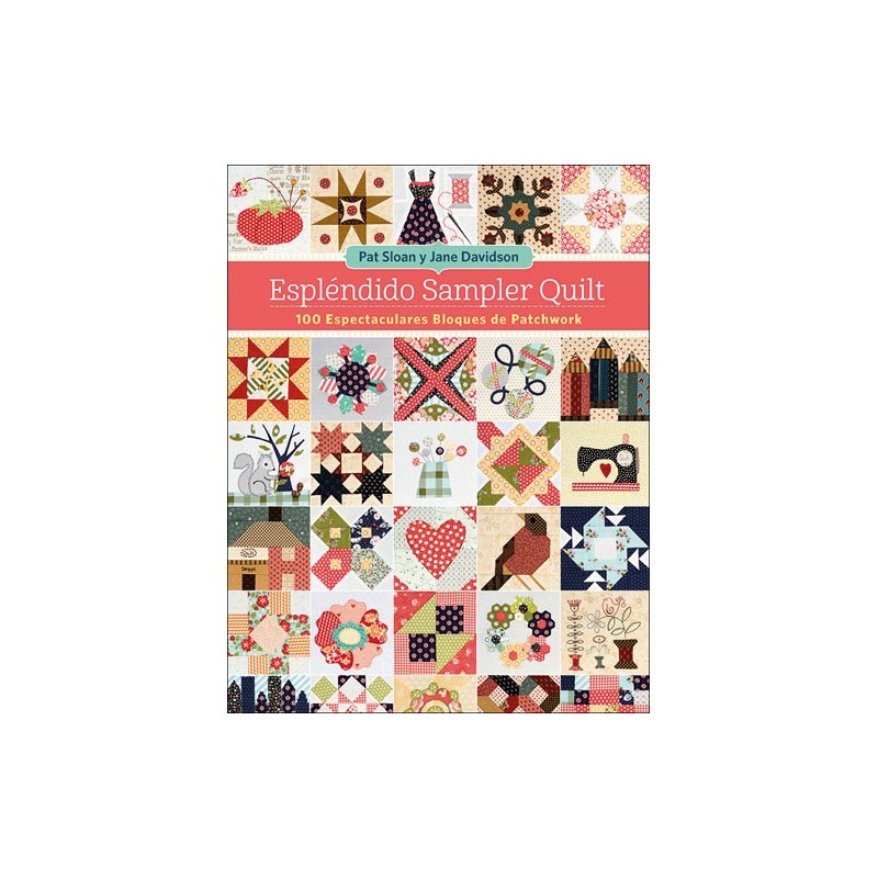 Libro espléndido sampler quilt