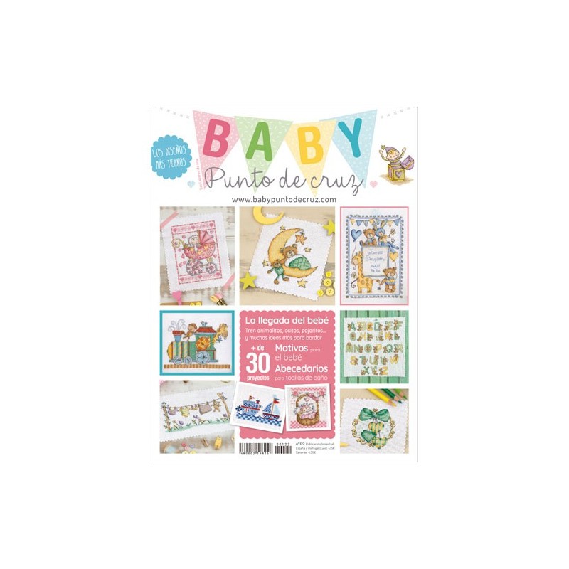 Revista punto de cruz BABY nº 122