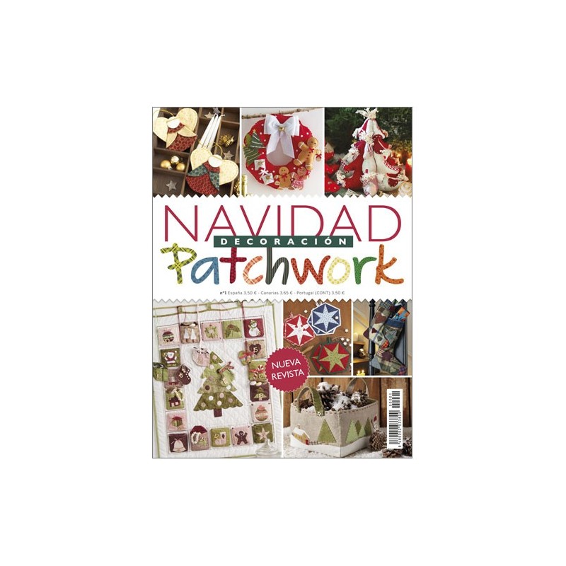 Revista de patchwork Decoración patchwork navidad nº 1