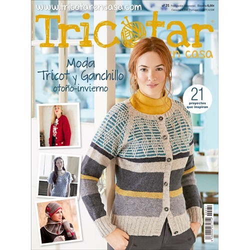 Revista Tricotar en Casa nº 31- Moda otoño invierno