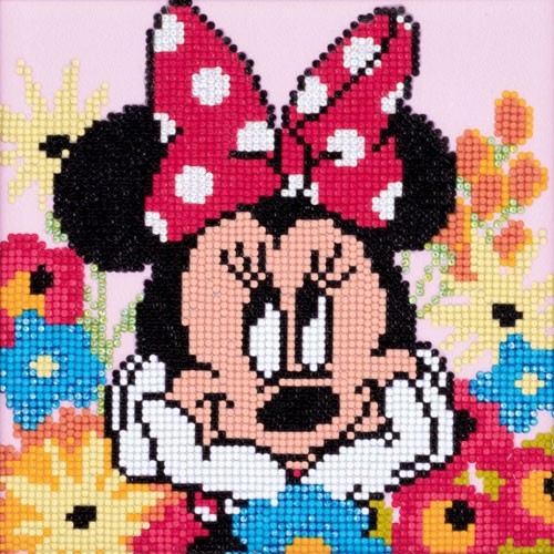 Minnie soñadora con diamantes