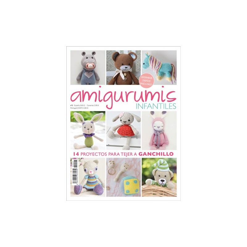 Revista tricot Amigurumis infantiles nº1