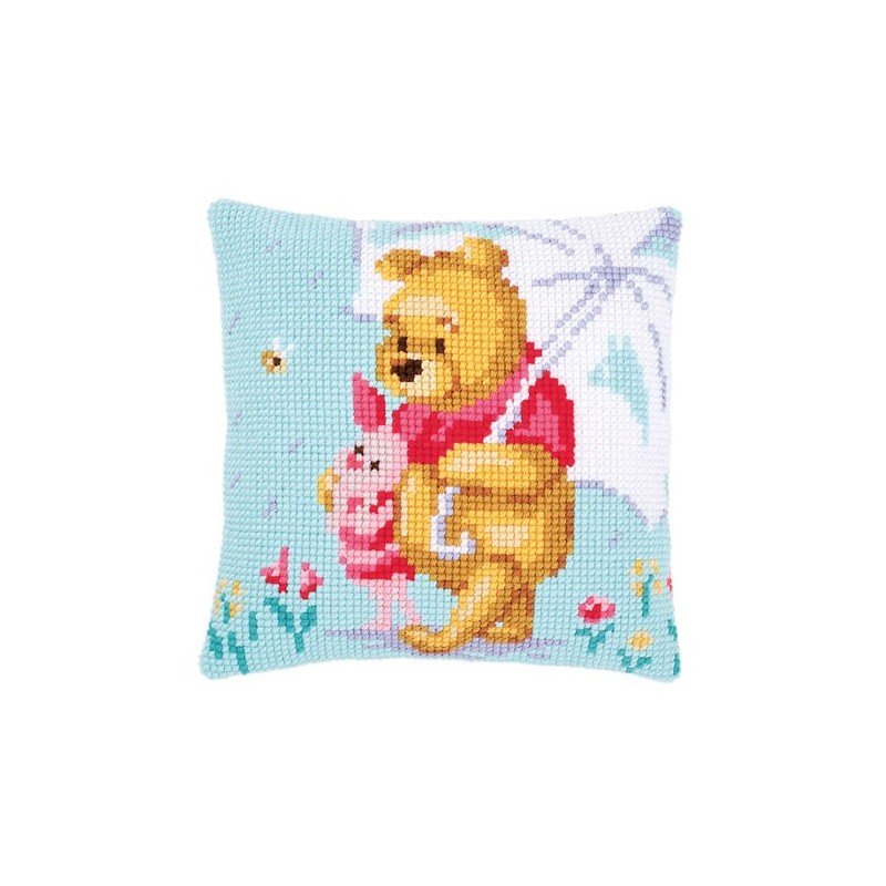 Disney punto de cruz Kit Cojín winnie y piglet