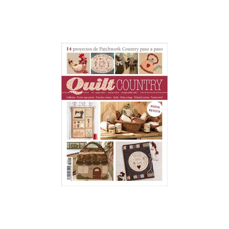 Revista de patchwork Quilt Country nº 1