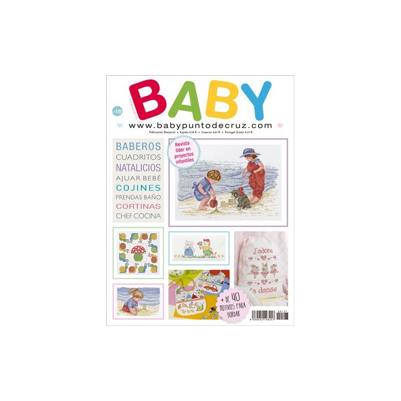 Revista punto de cruz BABY nº 127