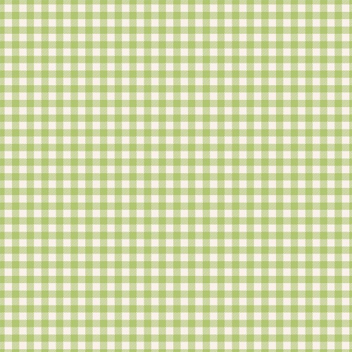 Telas cuadrito vichy verde