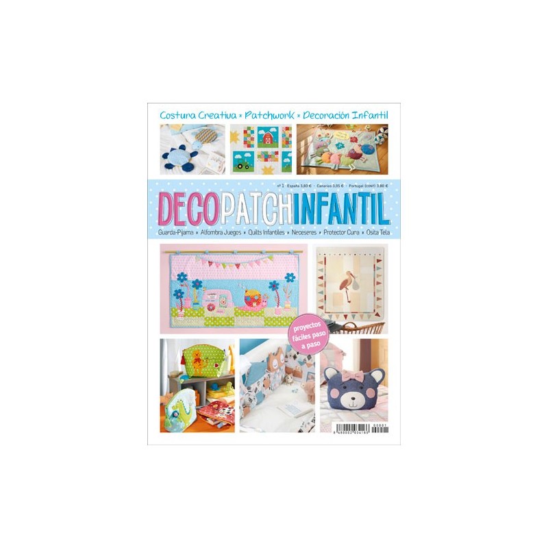 Revista de patchwork Deco patch infantil nº 1