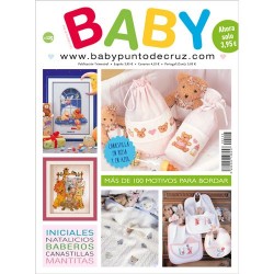 Revista baby punto de cruz Nº 145