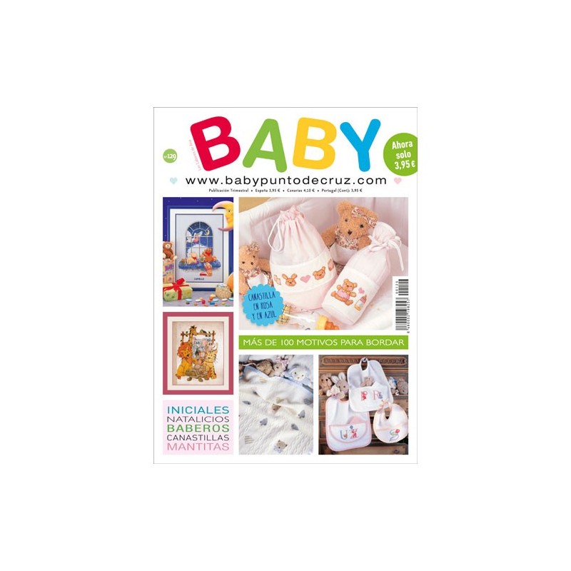 Revista punto de cruz BABY nº 129