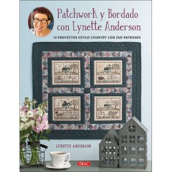 Libro patchwork y bordado...