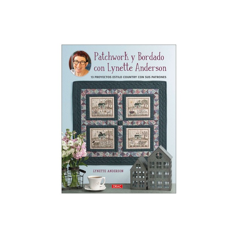 Libro patchwork y bordado con lynette anderson