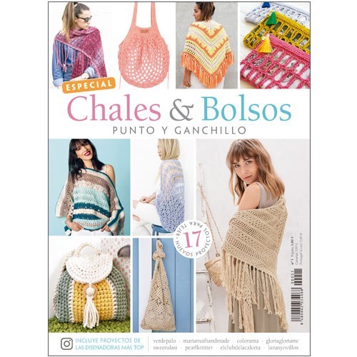 Revista tricot Chales y Bolsos nº 1