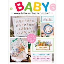 Revista punto de cruz BABY nº 132