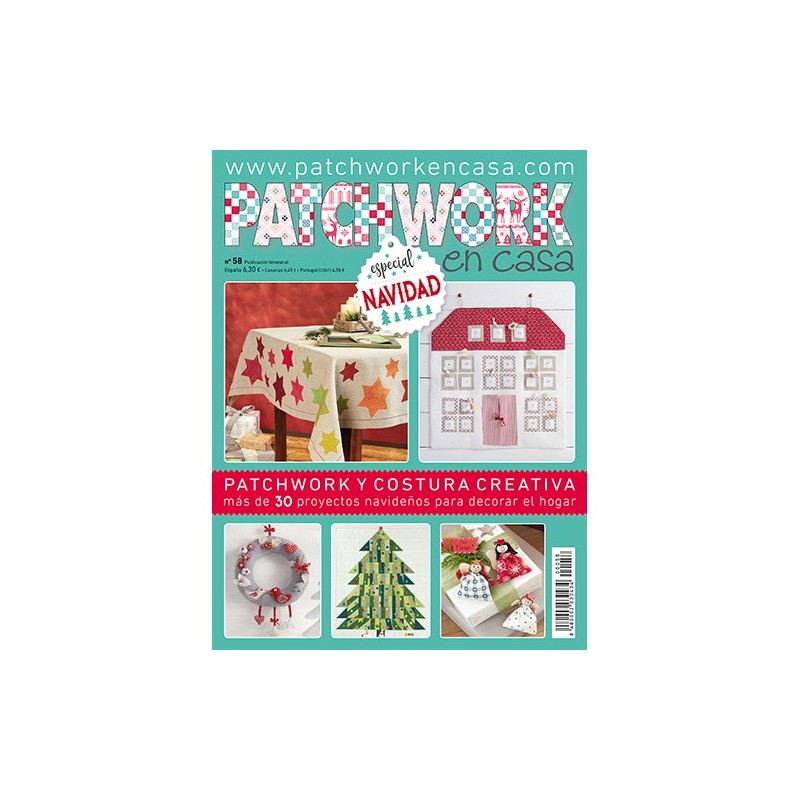 Revista Patchwork en Casa nº 58 - Especial Navidad