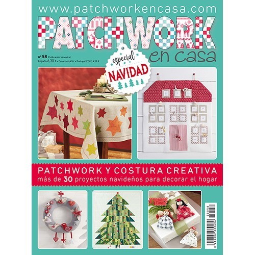 Revista Patchwork en Casa nº 58 - Especial Navidad