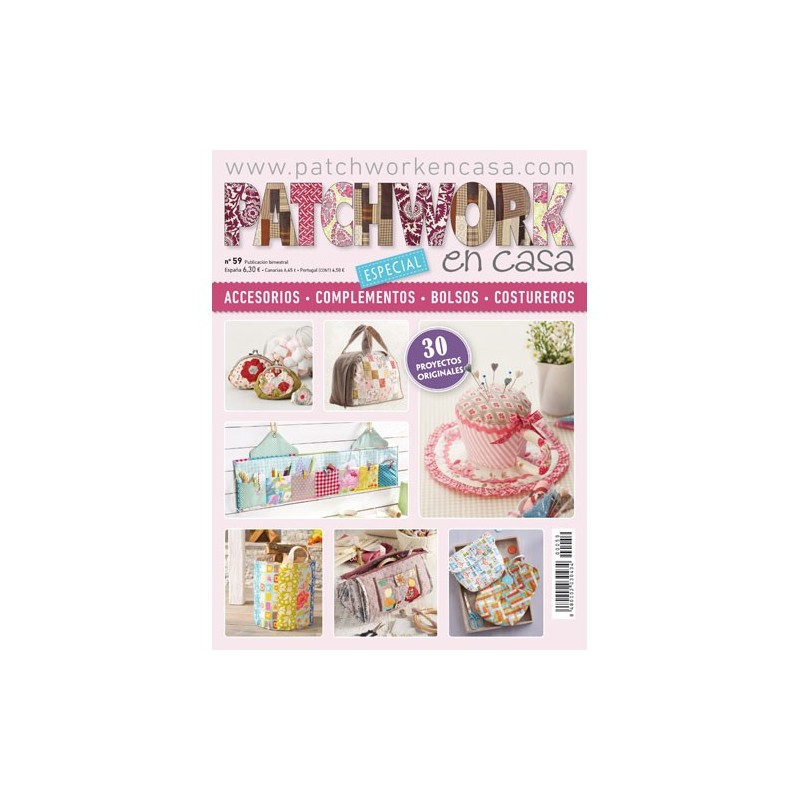 Revista Patchwork en Casa nº 59 - Especial accesorios