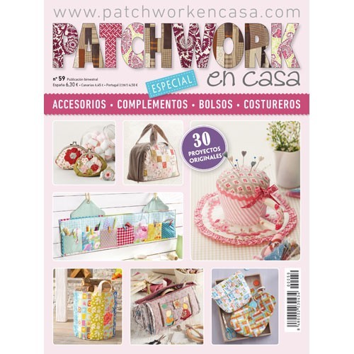 Revista Patchwork en Casa nº 59 - Especial accesorios