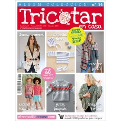 Álbum colección revistas Tricotar en casa nº 14