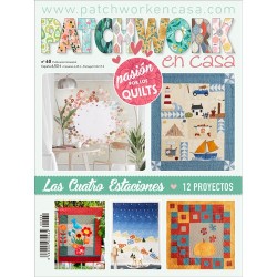 Revista Patchwork en Casa nº 60 - Especial pasión por los quilts 4 estaciones